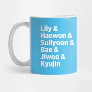 NMIXX names - Nice to NMIXX You! Kpop Girl Group Mug